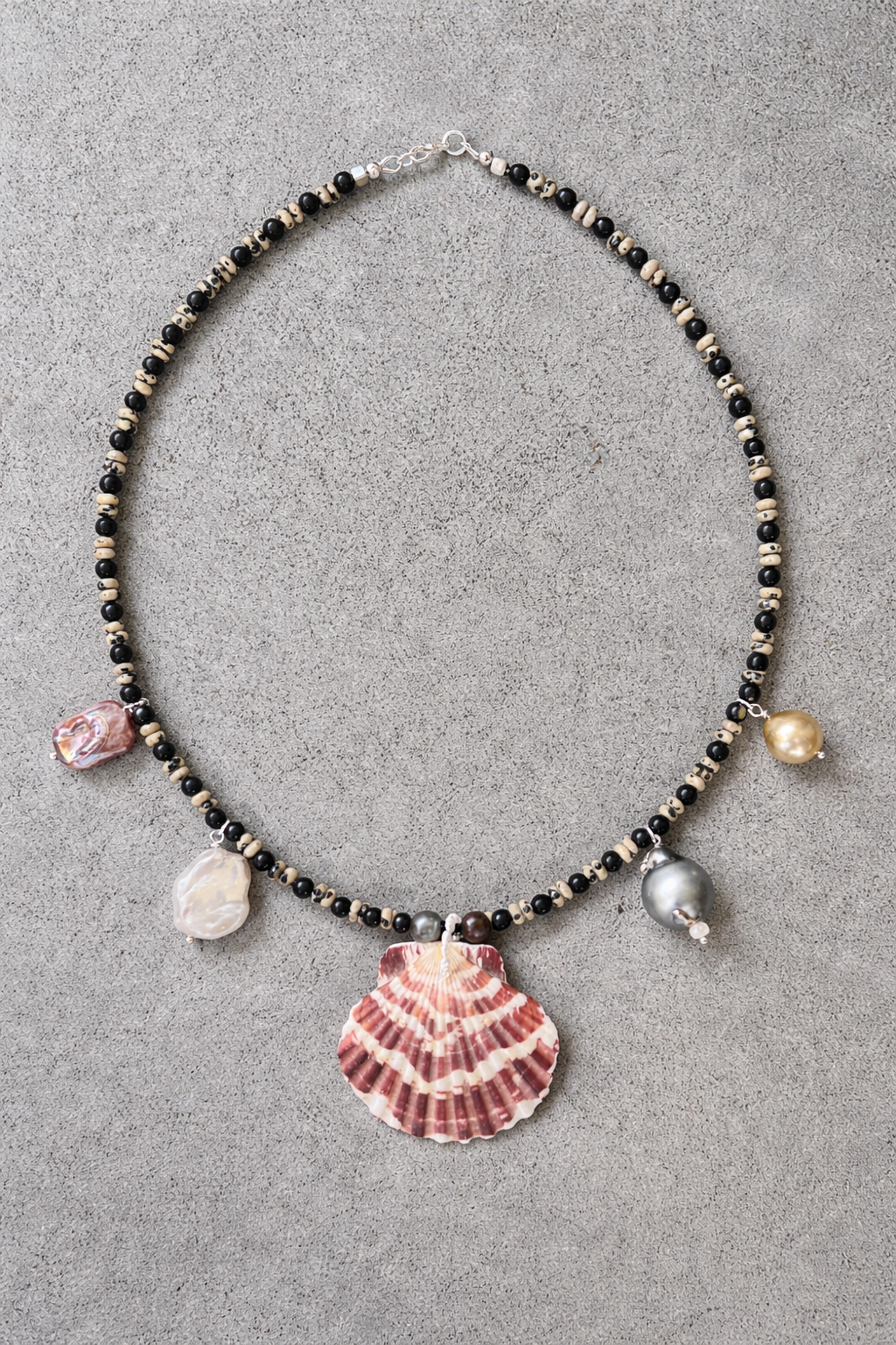 Pearl Charm Necklace