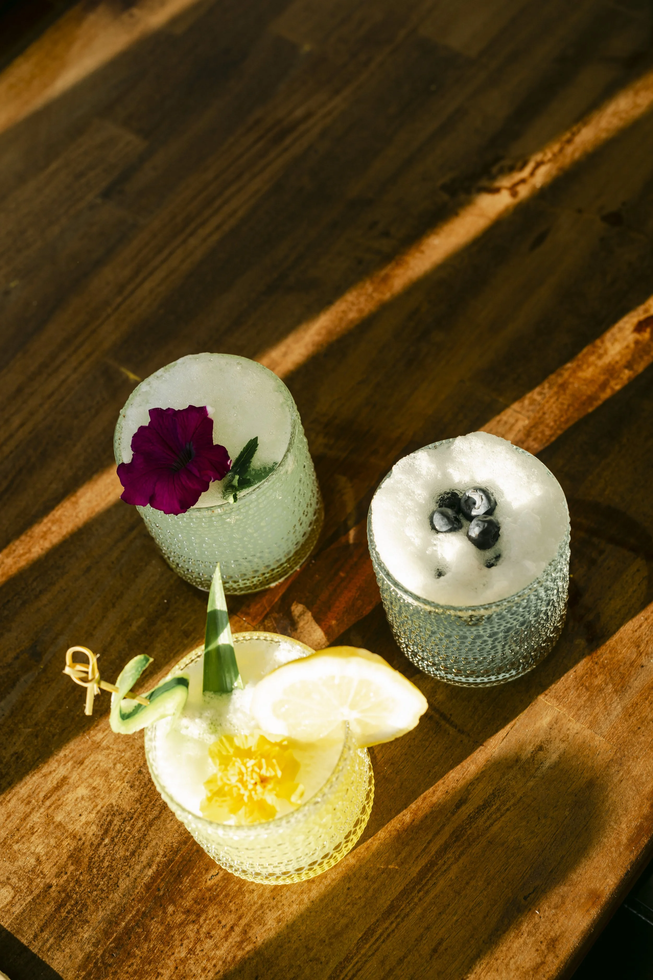 custom signature cocktails from The Social Hour based in Aiken SC
