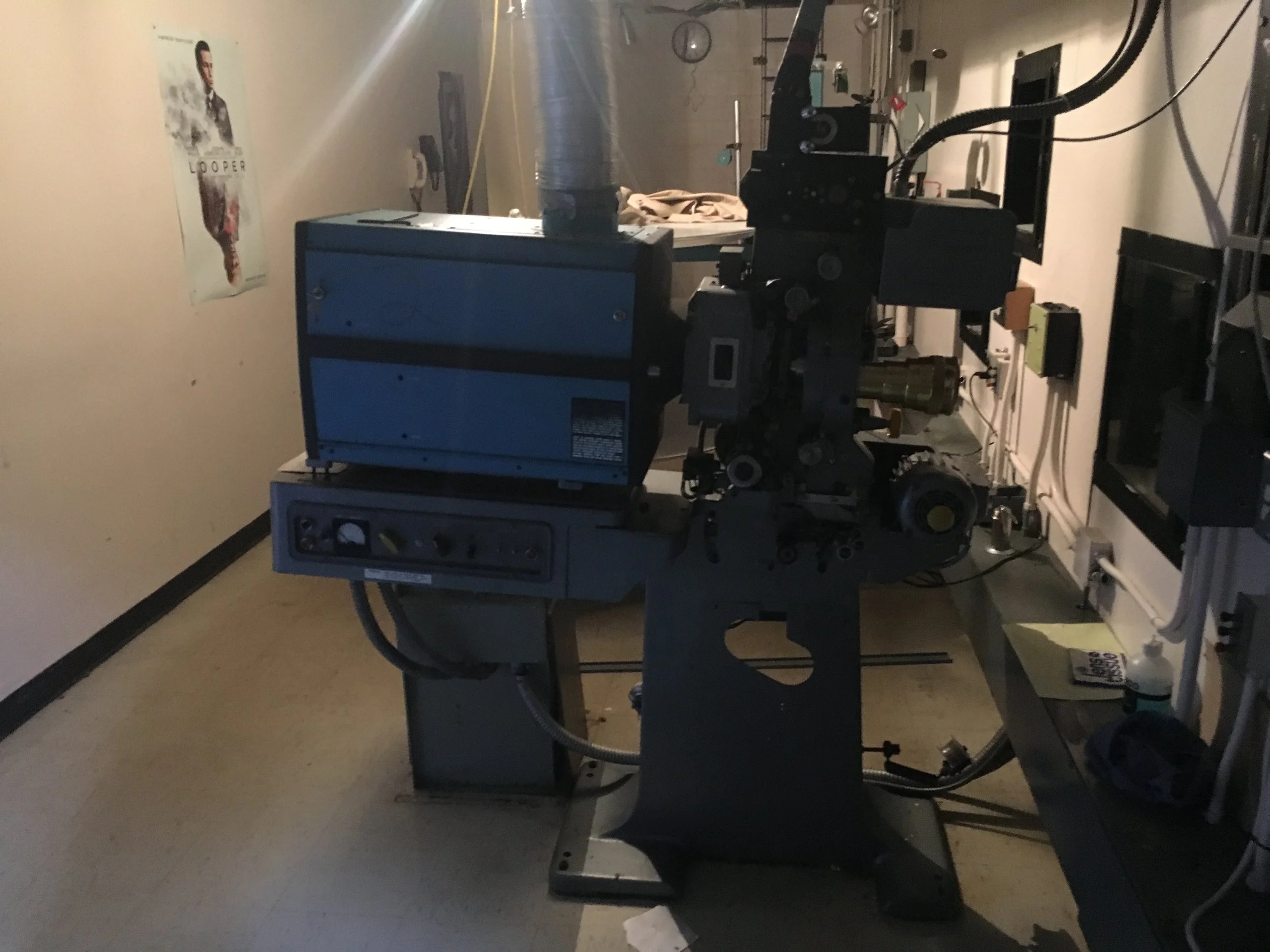 Microscope on a laboratory bench in a lab setting