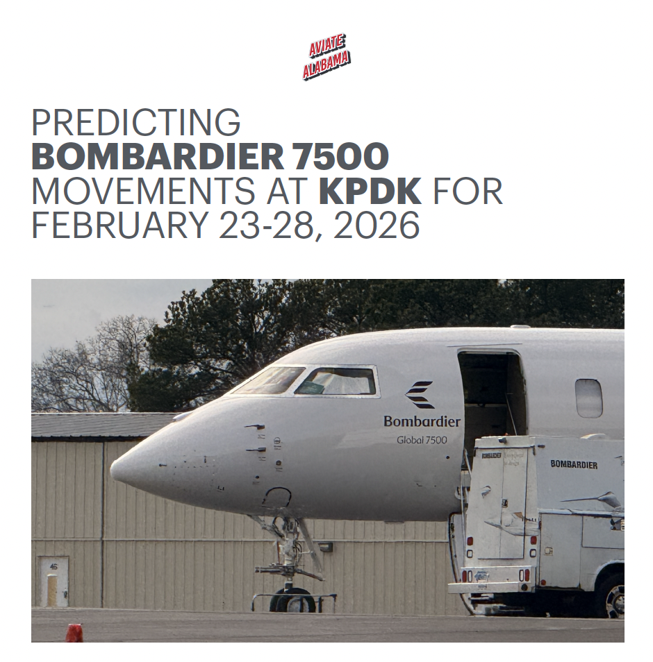 Bombardier 7500 Prediction Analysis for PDK February 23-28, 2026