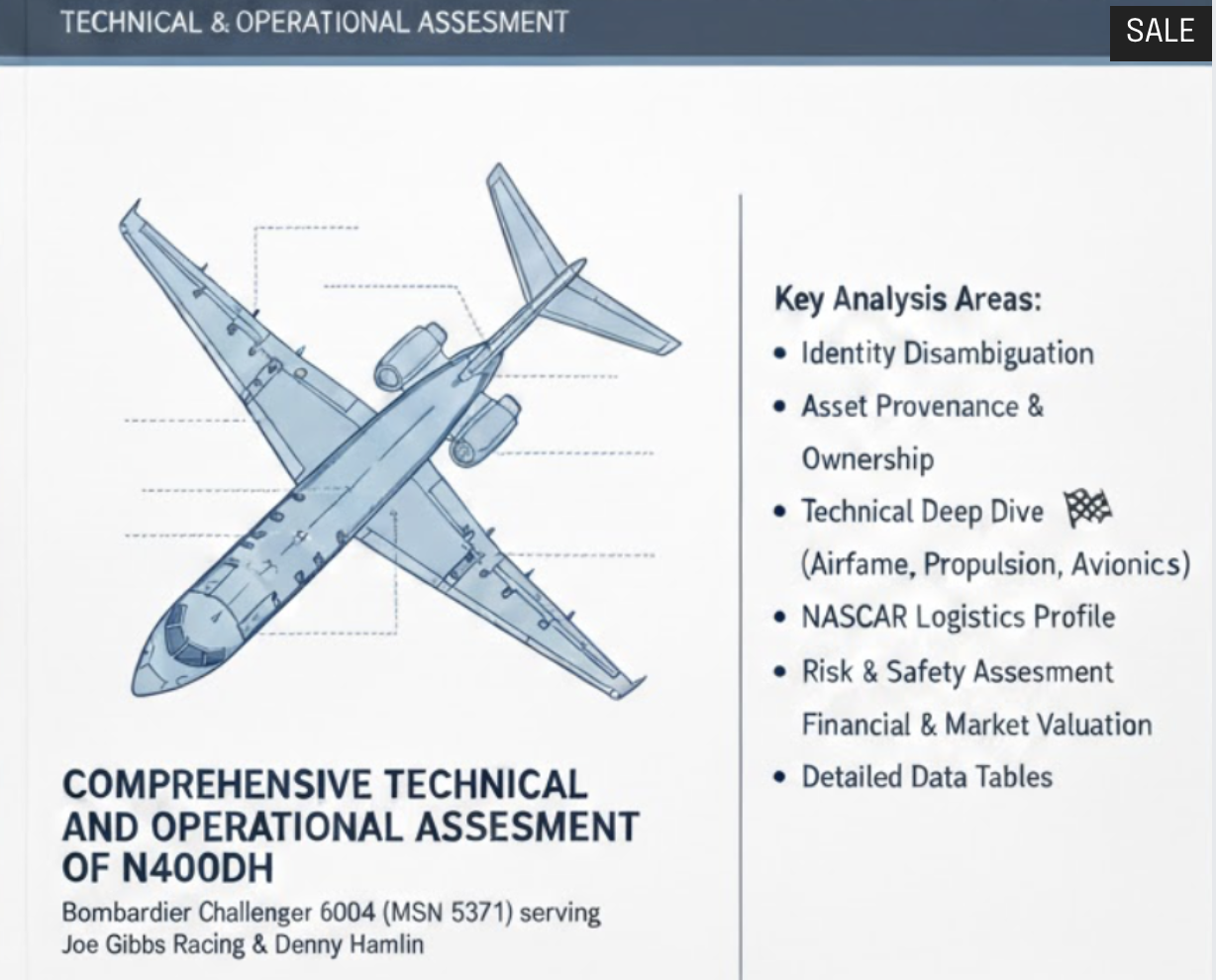 Comprehensive Technical and Operational Assessment: Bombardier Challenger 604, Registration N400DH