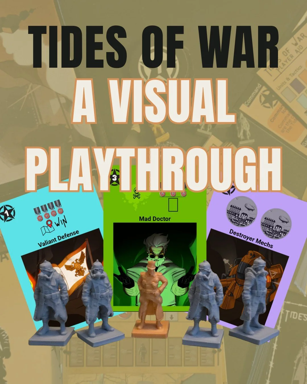 Wanted to give some quick photos a playthrough to show how the game progresses until its end from the  card laid to the last! 

Drop a like and share so we can build the community as we build towards the launch!

Pre-reserve to show your support at d