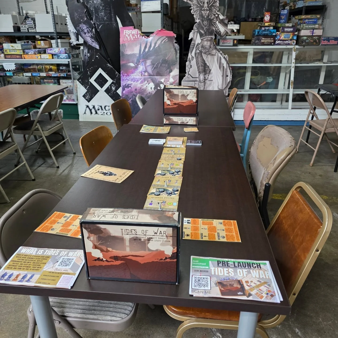 Demo-ing Tides of War at Merlyn's Comics &amp; Games today in Spokane! 
15 W Main Ave, Spokane, WA 99201

Stop by if you have some free time!