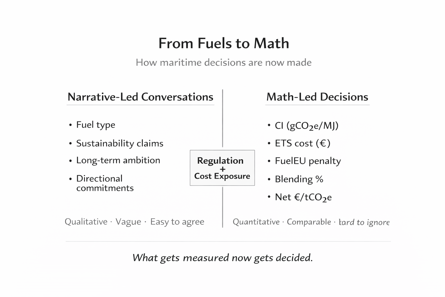 From Fuels to Maths: How Maritime Conversations Are Changing