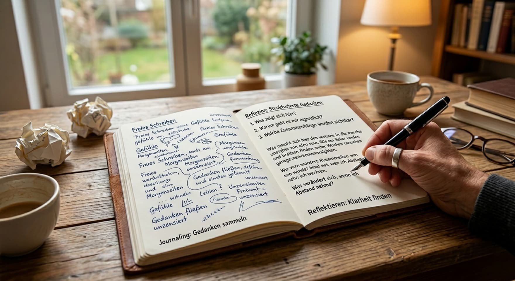 Journaling oder reflektierendes Schreiben – wo liegt der Unterschied?