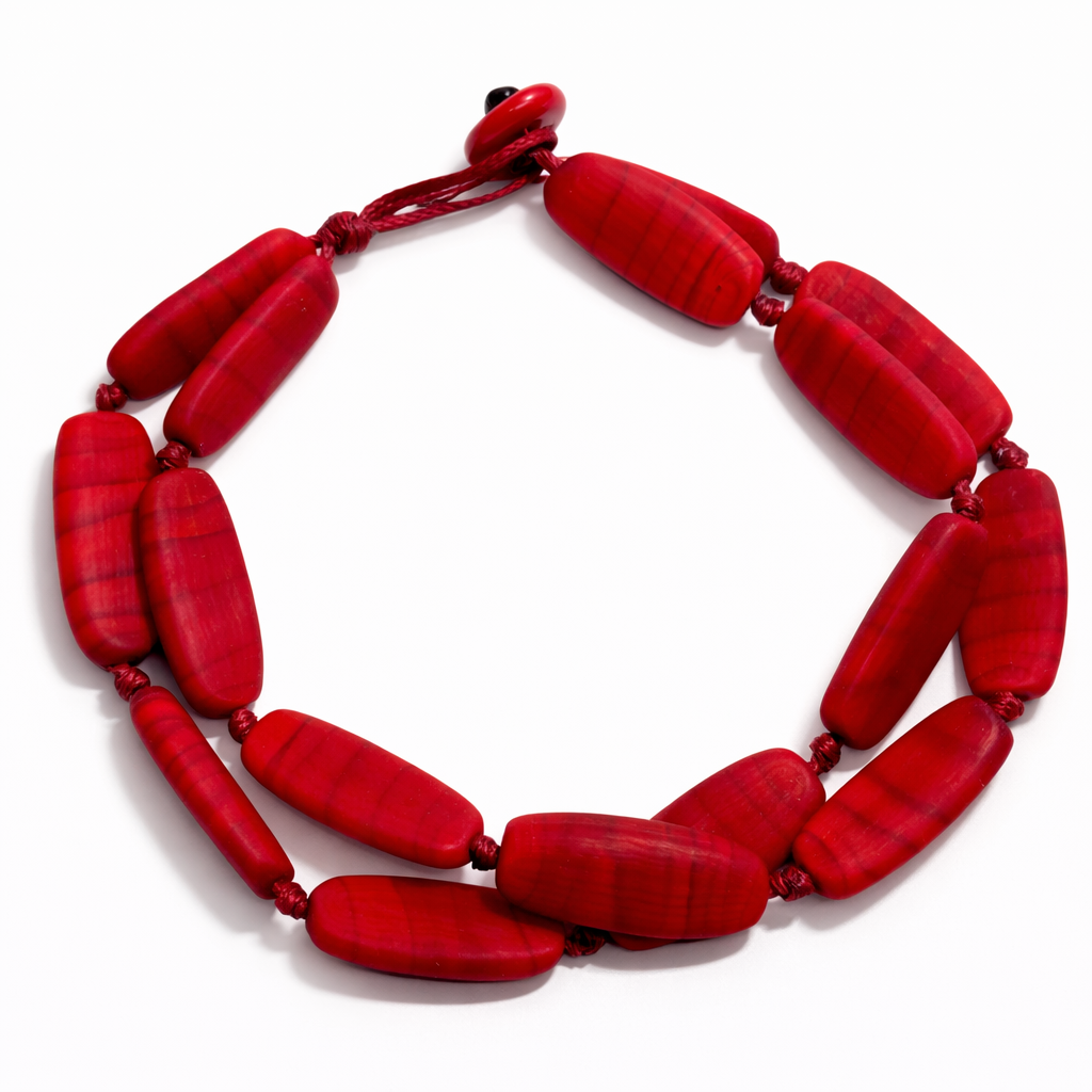 brecelet baguette rosso