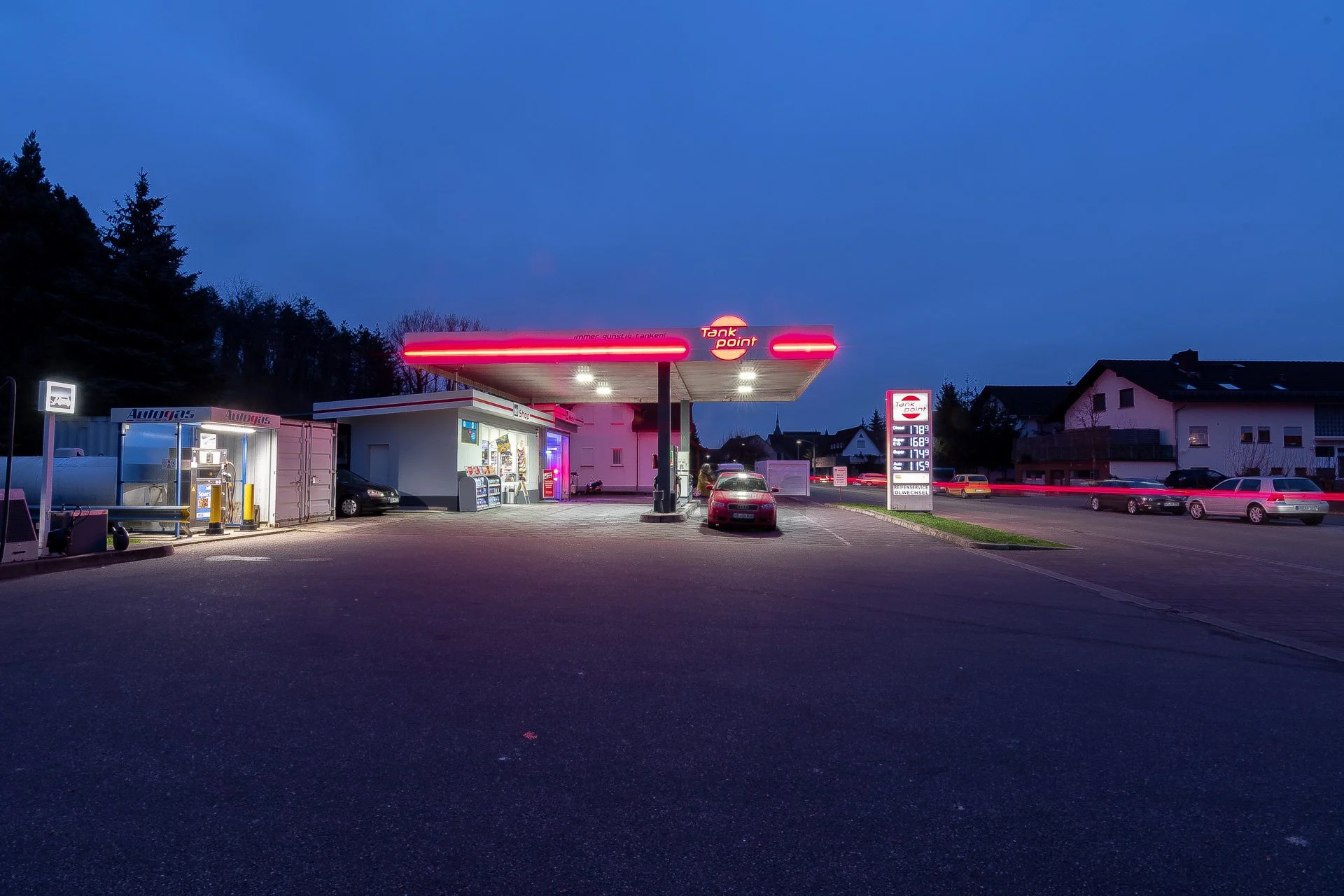 Lichter in der Dunkelheit