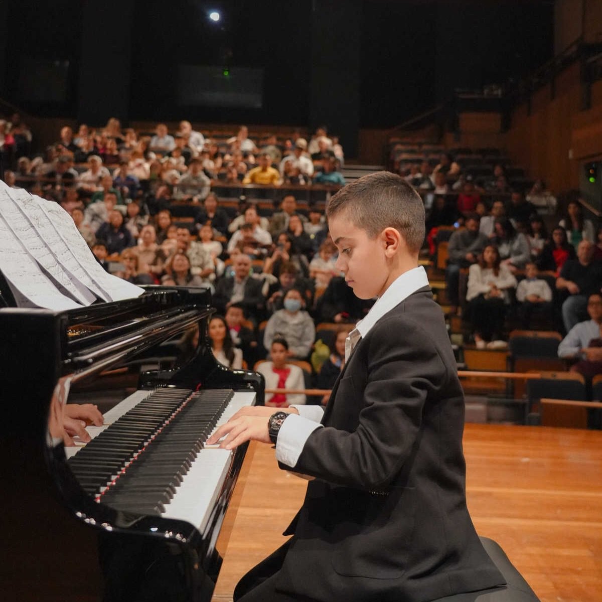 Nicholas&rsquo; solo spotlight 🎹🌟 Well Done for performing the opening piece for the concert!! 👏👏