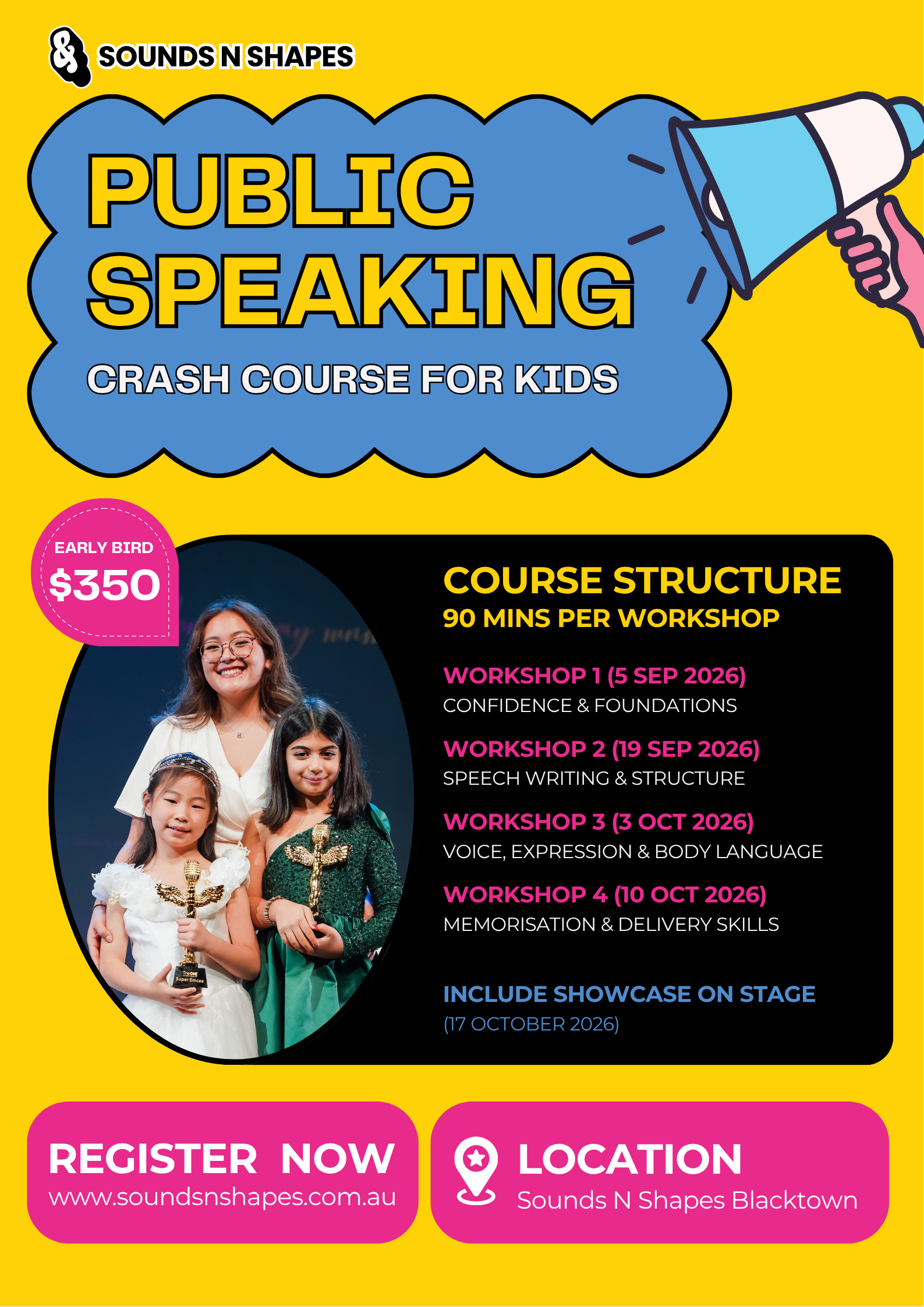 Public Speaking Crash Course for Kids