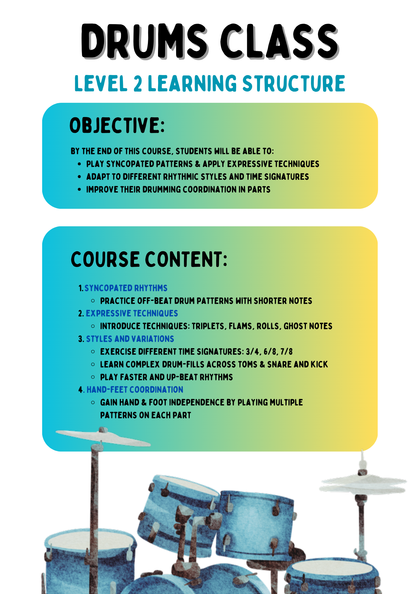 Drum Class Content 2