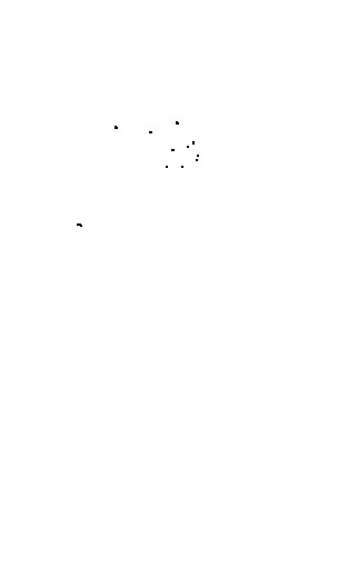 Schwarz-weiße Illustration mit Punkten und Linien