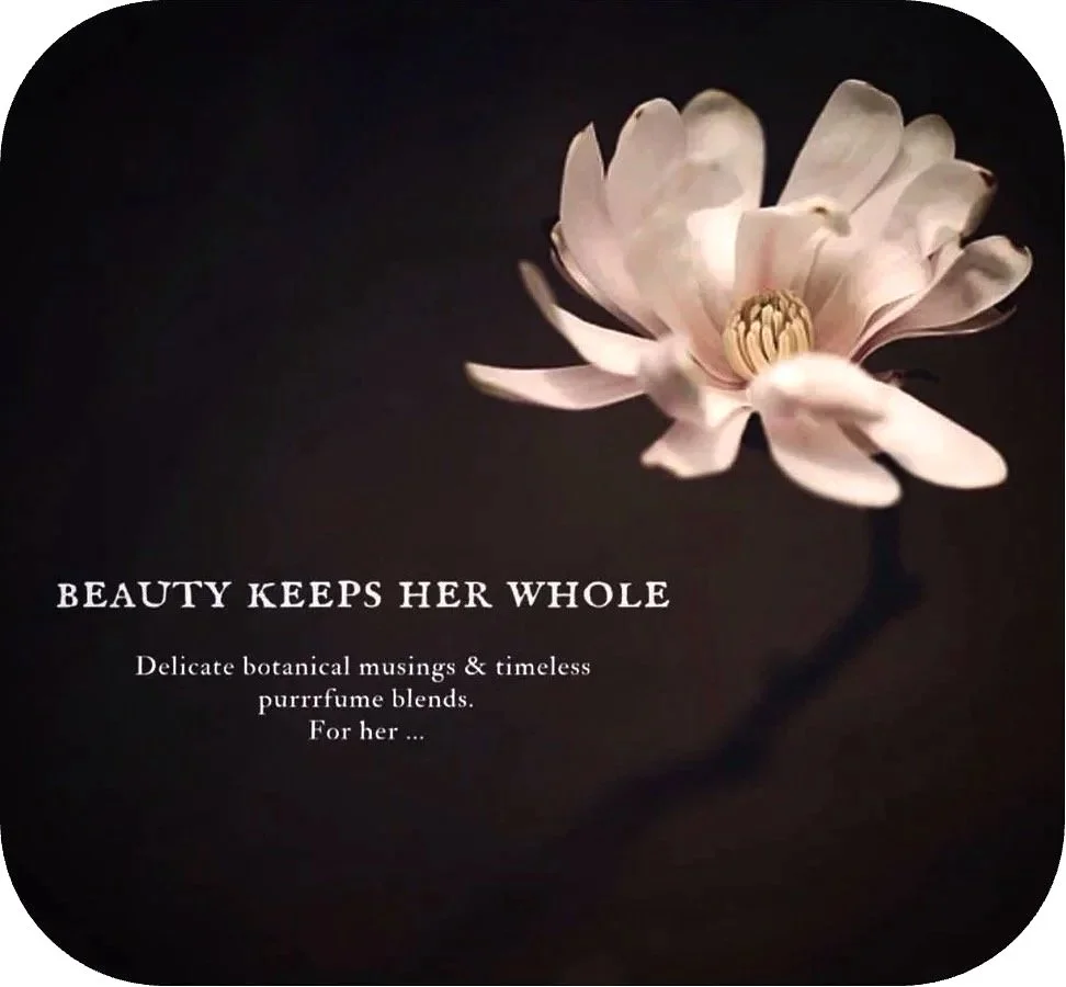 Botanical perfume natural perfume