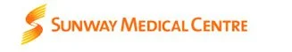 Sunway Medical Centre logo in orange text with a stylized sun design.