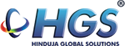 Logo of HGS, a global consulting company, with a stylized eagle and globe design.
