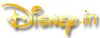 The image features the DisneyIn logo in bright yellow text on a black background.