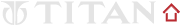 Black background with white text displaying "TITAN" in bold font.