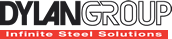 Dylan Group logo with text 'Infinite Steel Solutions' in red banner