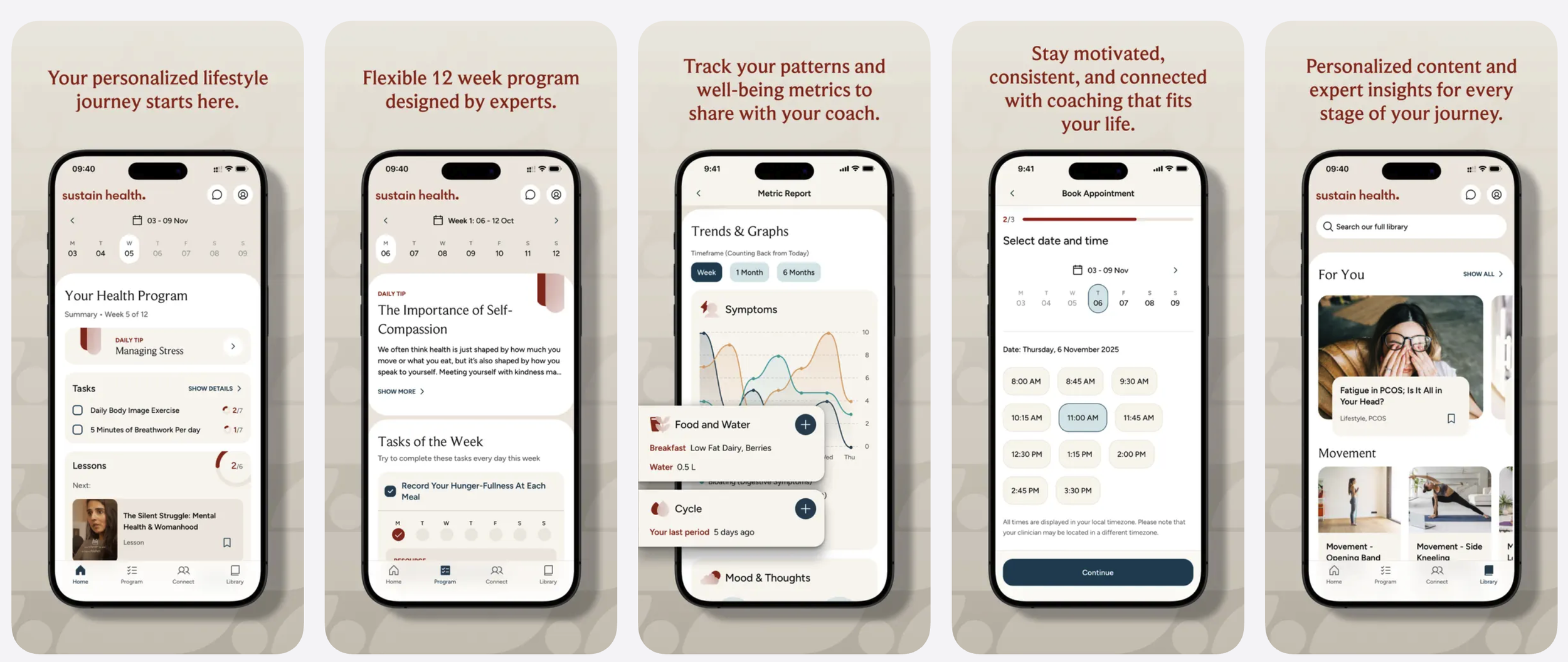 Sustain Health — Digital Health Platform: Vision to Launch-Ready Product