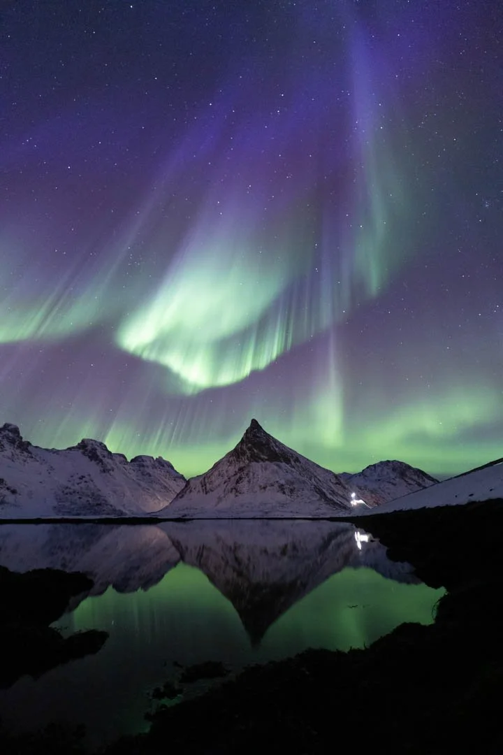 Auroras Boreales en Fredvang