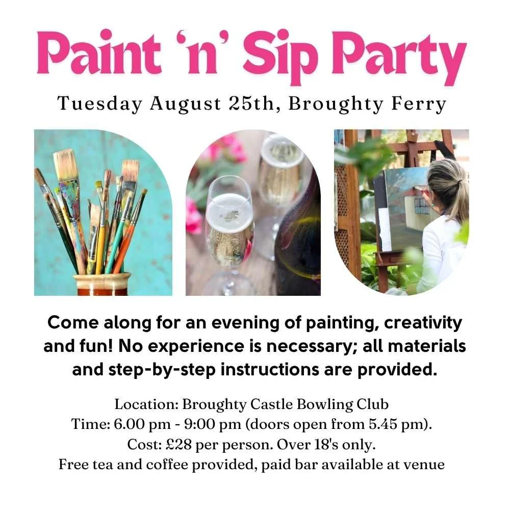 Paint 'n' Sip Party | Broughty Ferry | 25th August 2026