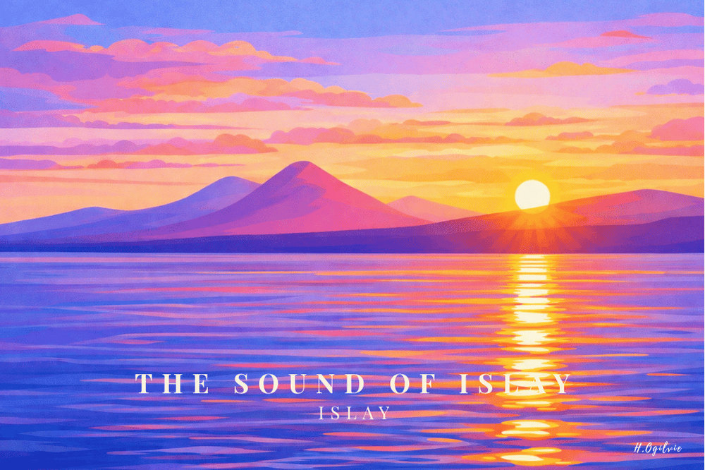 Digital Art by Heather Ogilvie The Sound of Islay
