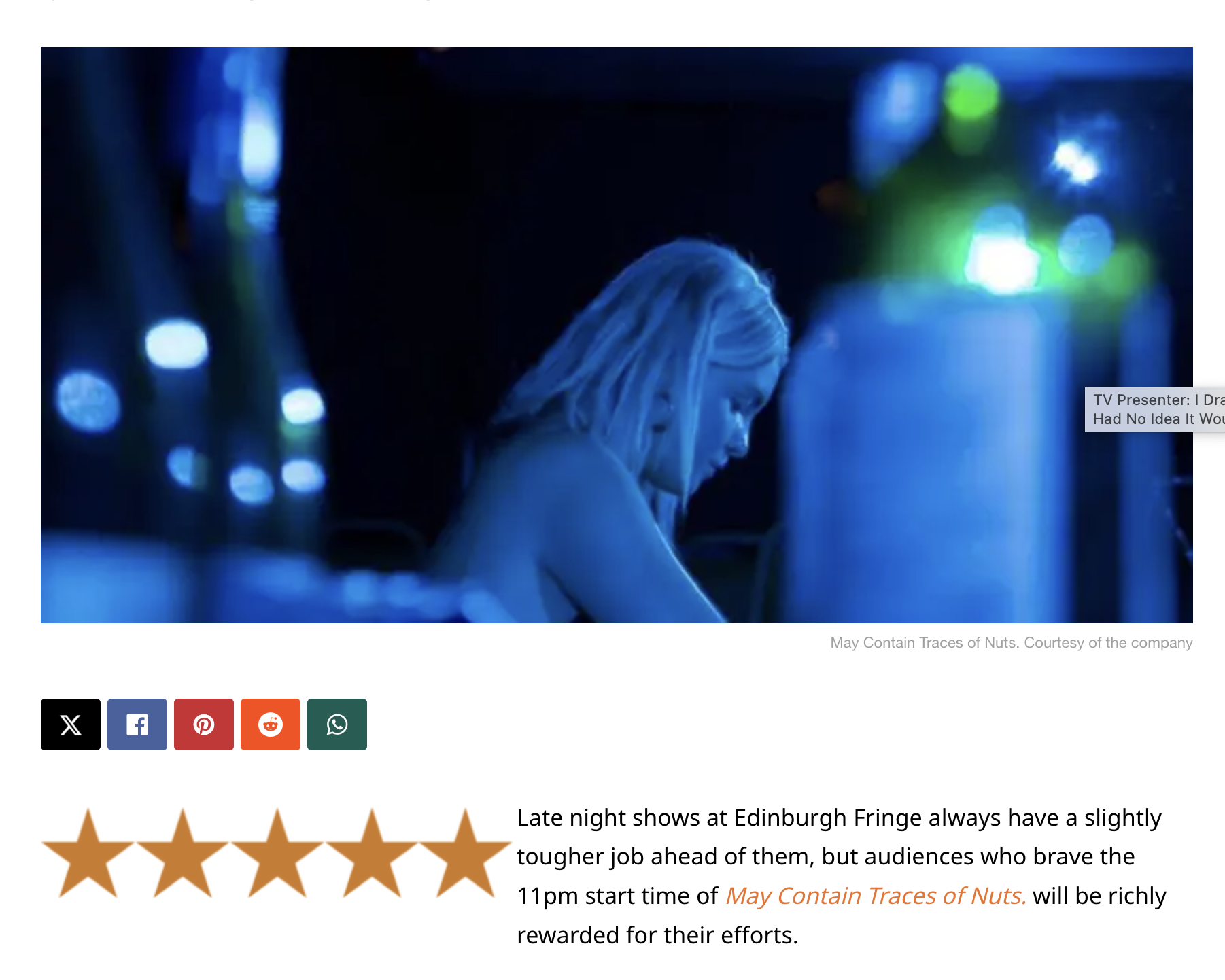 Theatre Weekly Review 