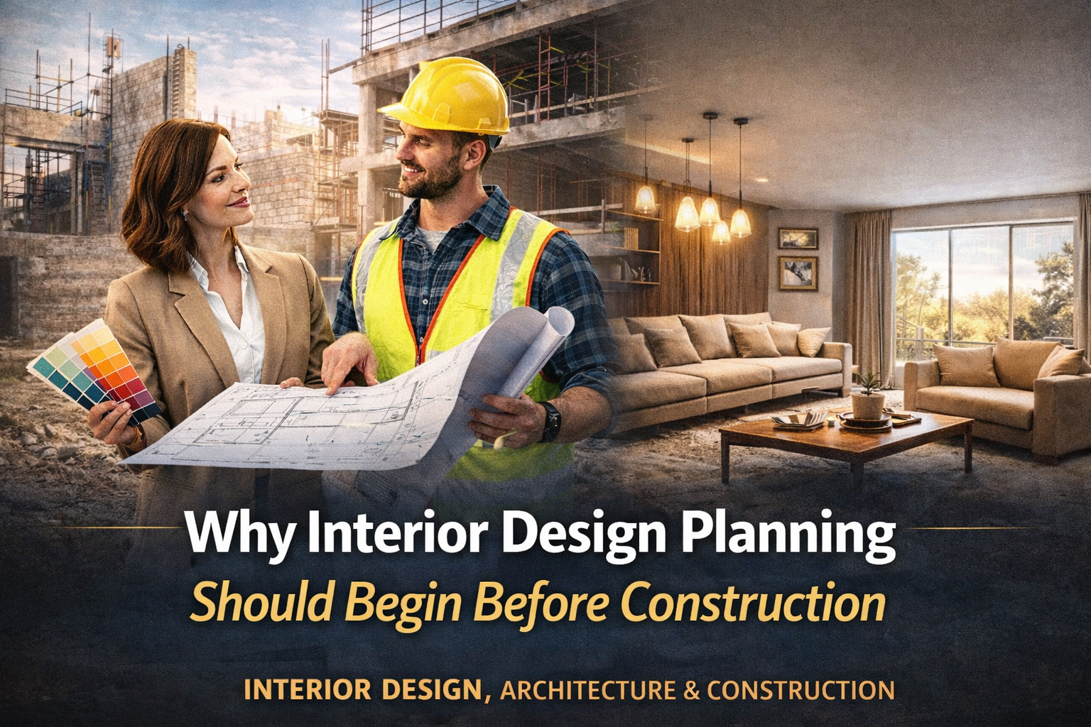 Why Interior Design Planning Should Begin Before Construction