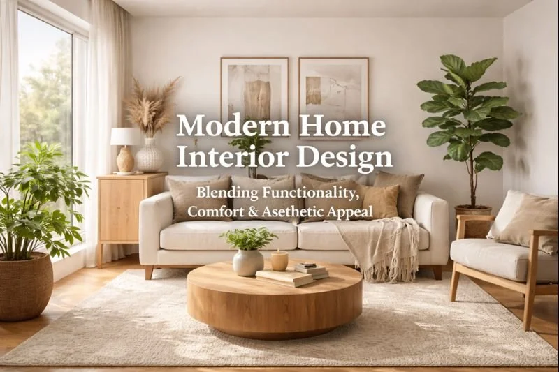 Modern Home Interior Design: Blending Functionality, Comfort &amp; Aesthetic Appeal