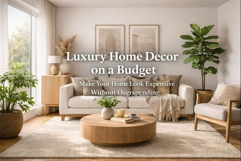 Luxury Home Decor on a Budget: Make Your Home Look Expensive Without Overspending