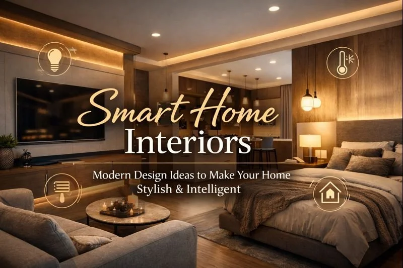Smart Home Interiors: Modern Design Ideas That Make Your Home Beautiful and Intelligent