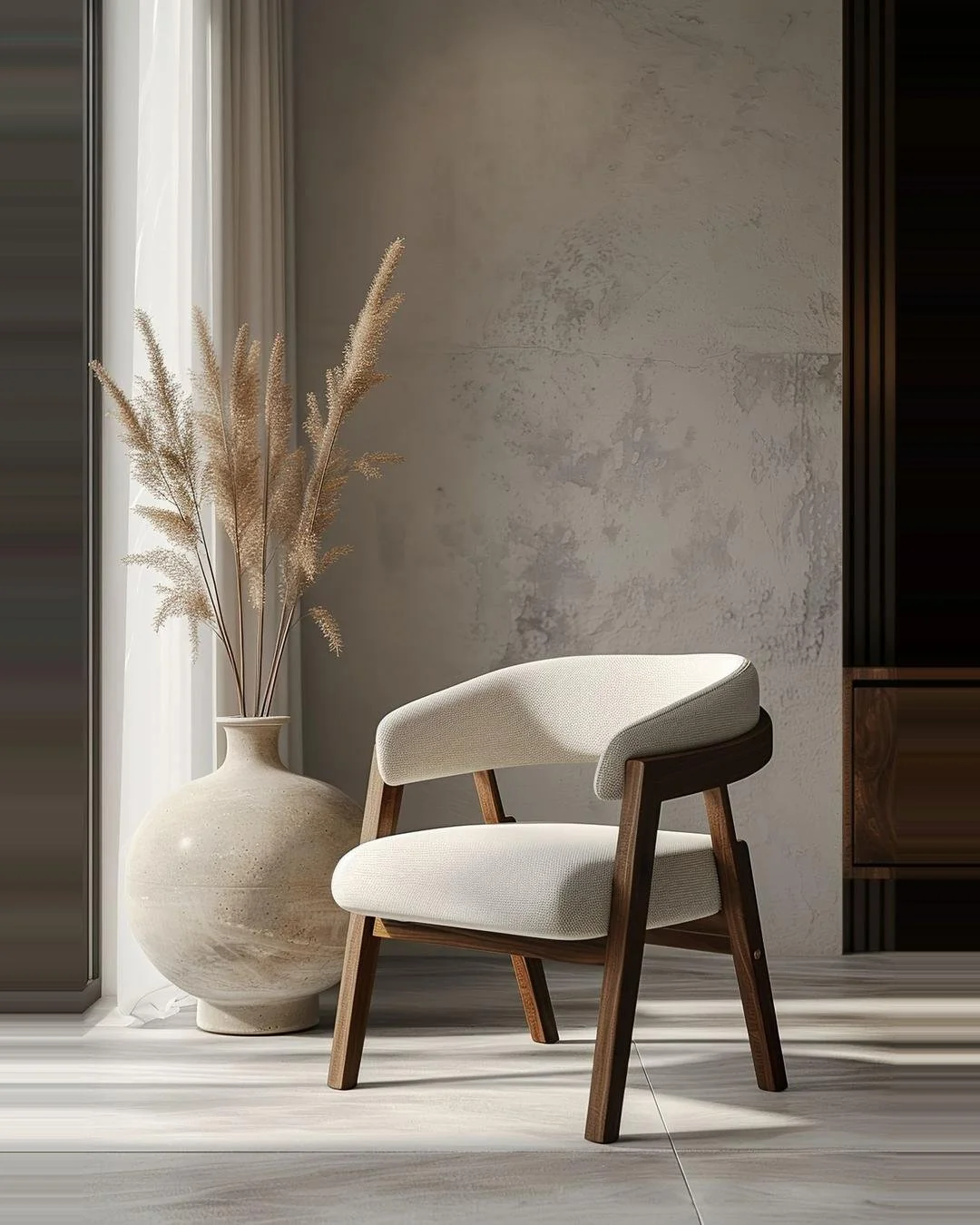 Elegant Minimalist Armchair