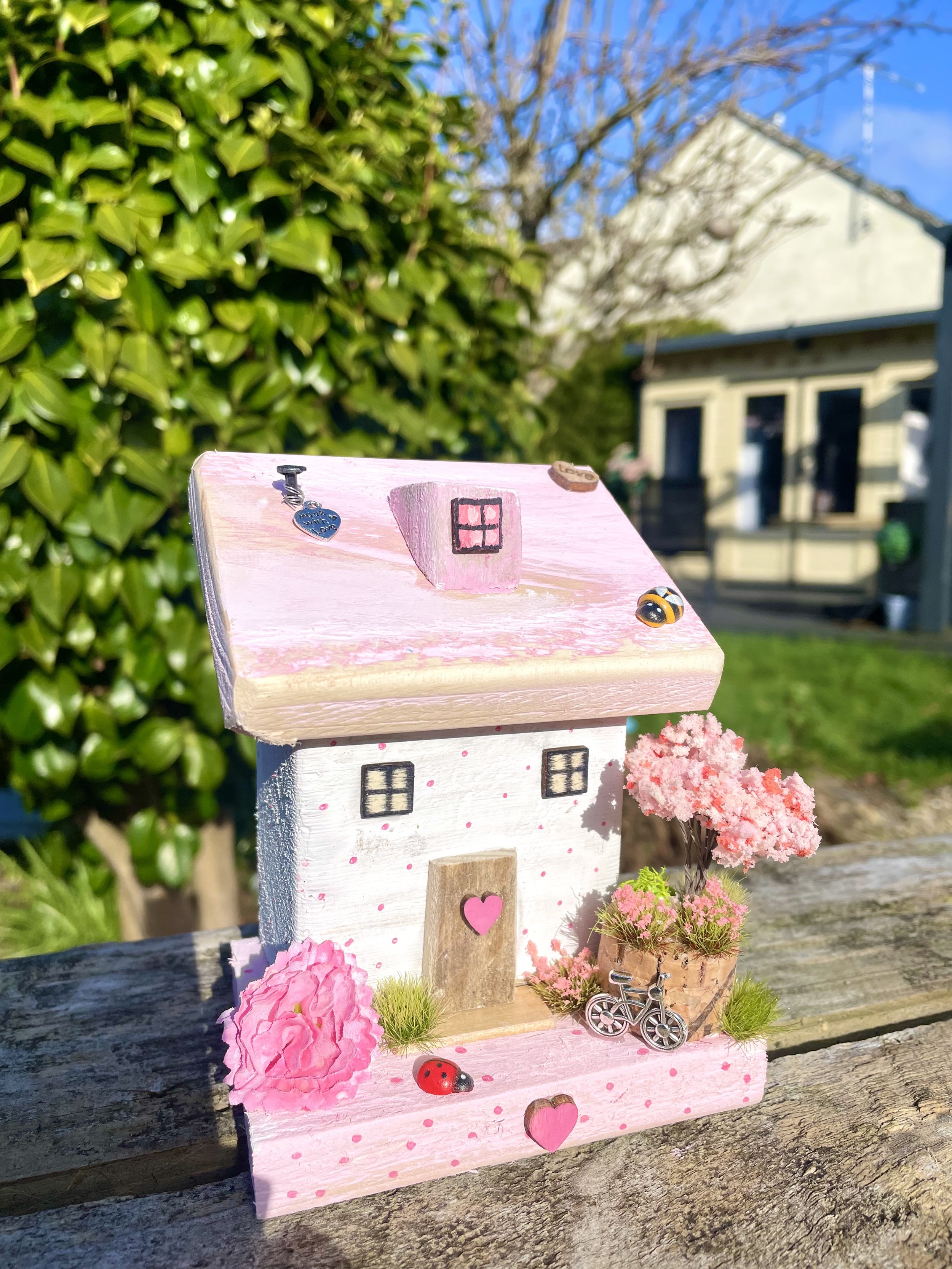 Pretty in Pink Polka Dot House