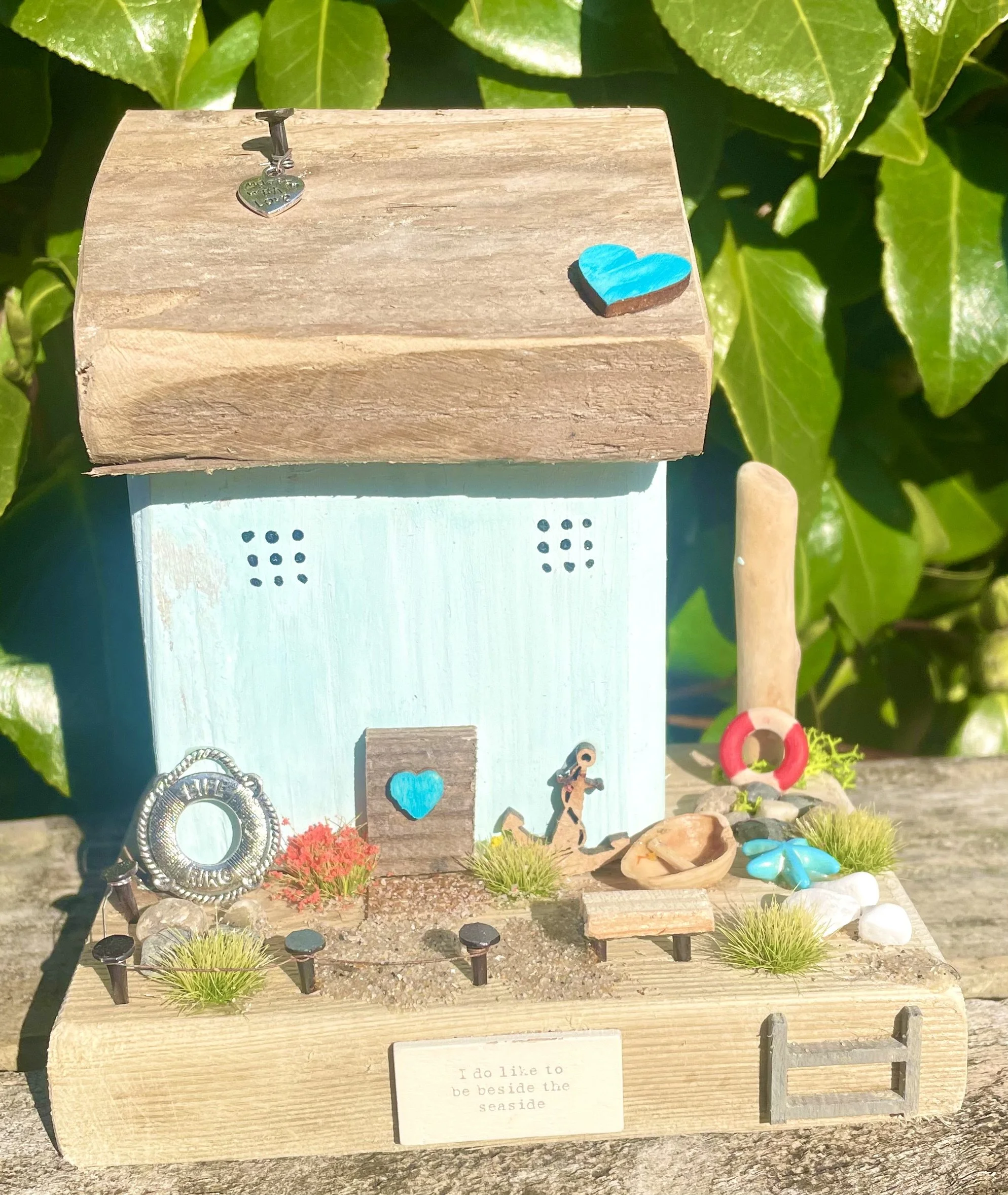 Blue Coastal Cottage