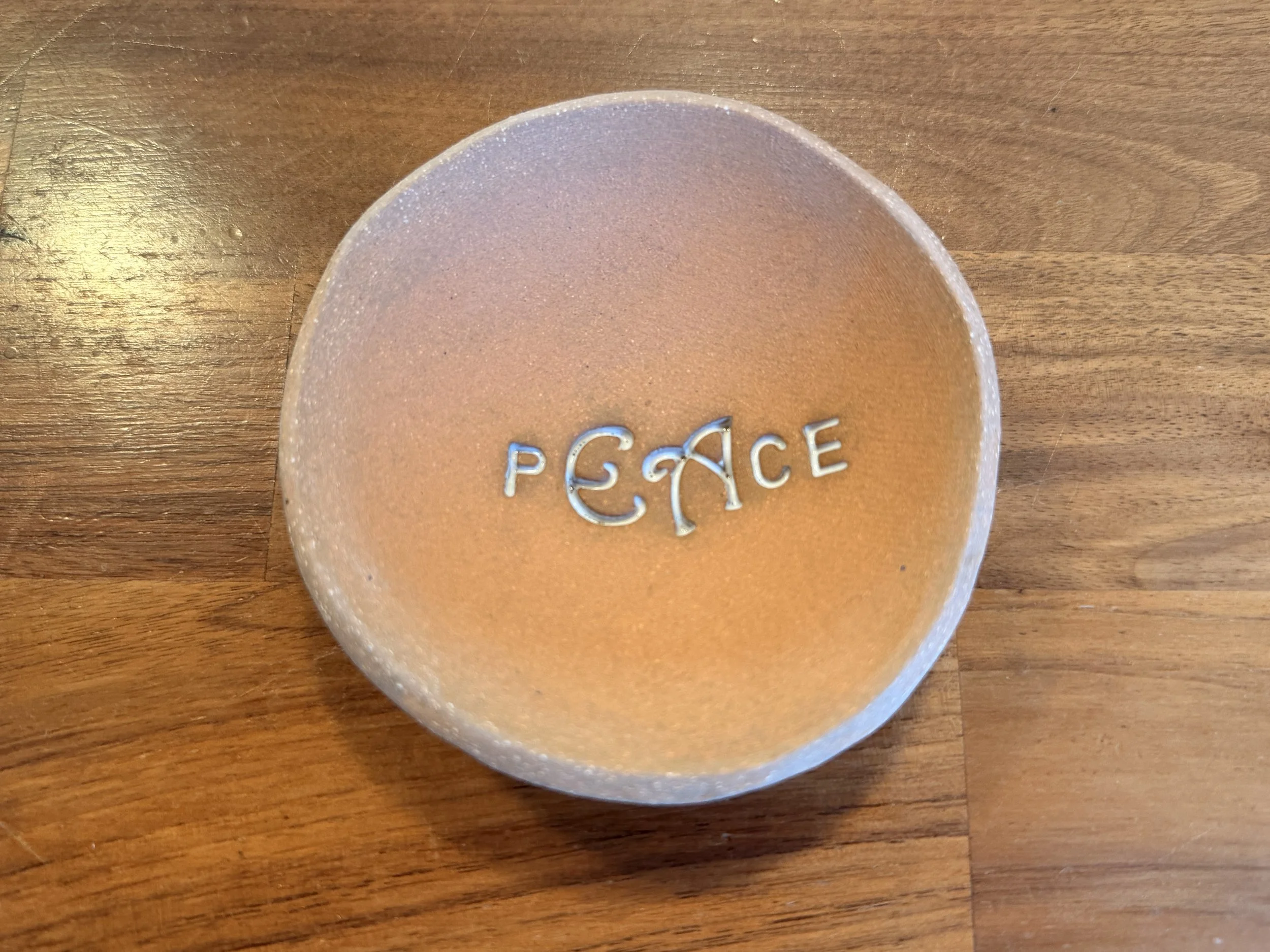 “pEAce” Catch-All Tray
