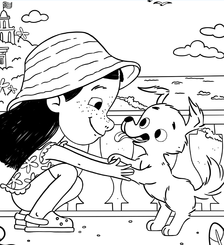 Where's Winnie Coloring Sheets