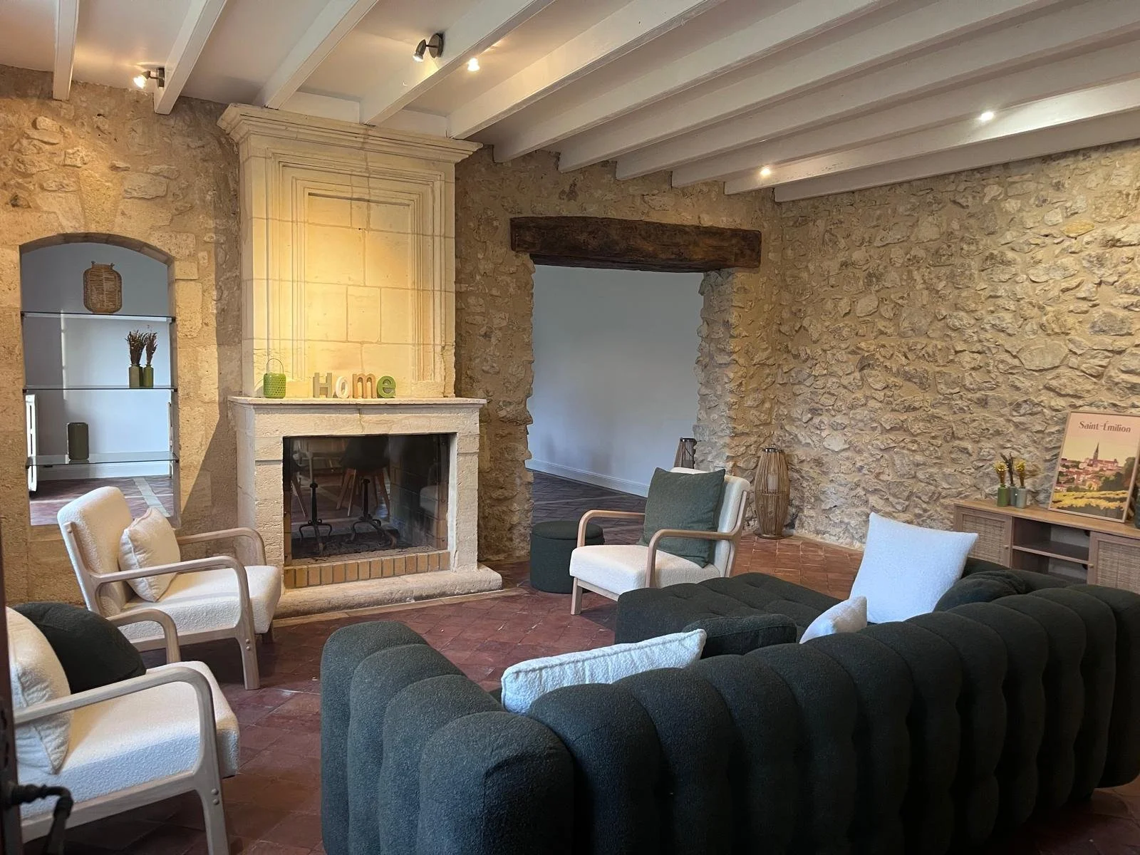 Salon de la Chartreuse au Domaine des Bruyères près de Bordeaux