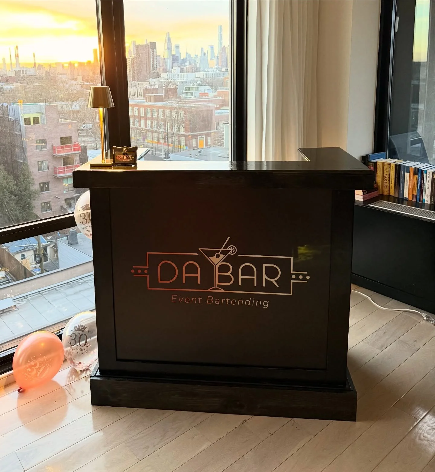 Meet our main star of the show &mdash; our mobile bar, brought straight to you 🤍

Custom-made, sleek, and designed to fit any type of gathering &mdash; from backyard celebrations and intimate home events to weddings and large corporate functions.

O