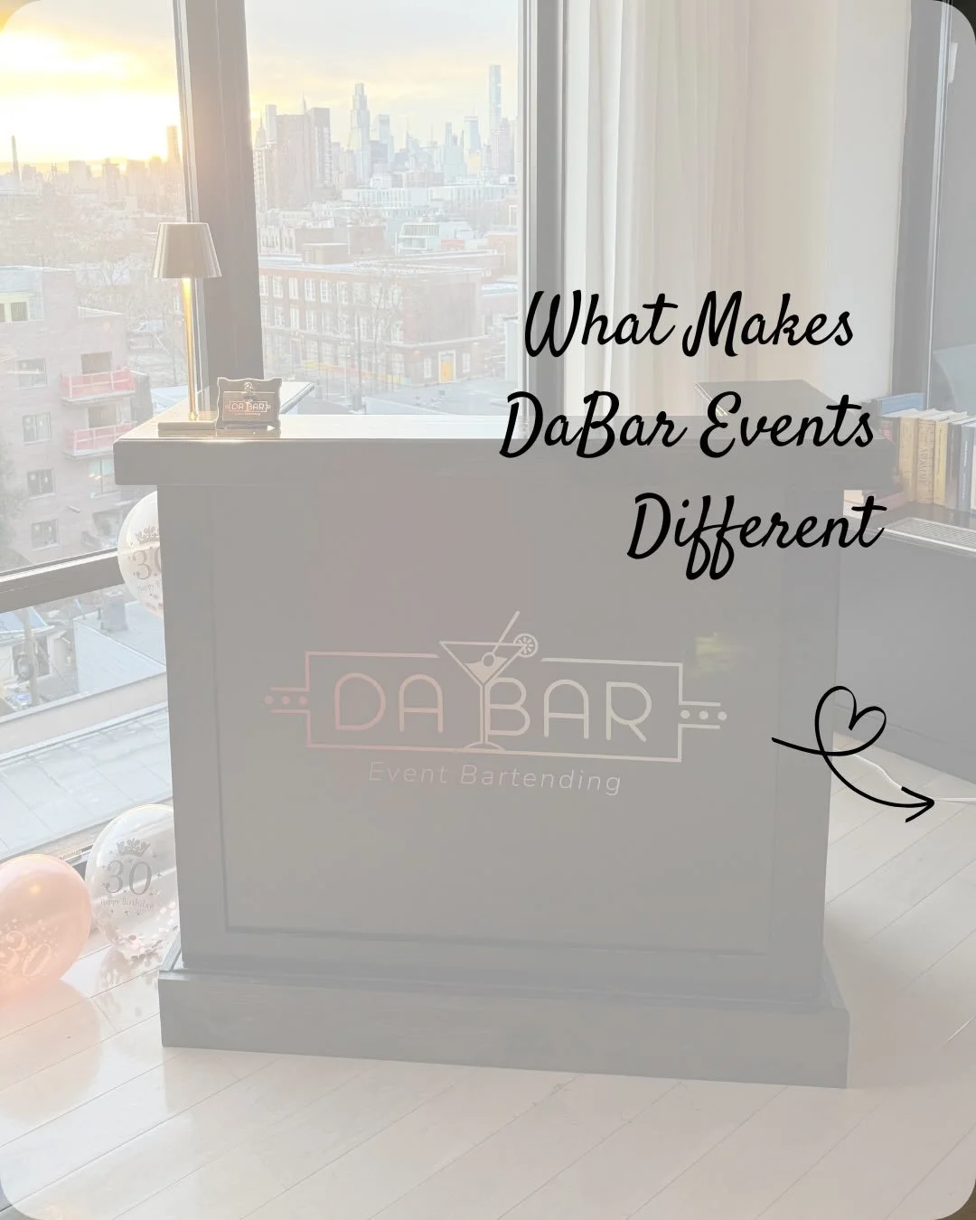 Custom-built luxury bars. Personalized branding. Expert bartenders. Seamless service from setup to breakdown &mdash; led by a certified event planner so you don&rsquo;t have to worry about a thing.

This is how the bar should feel.

Now booking ✨

#D