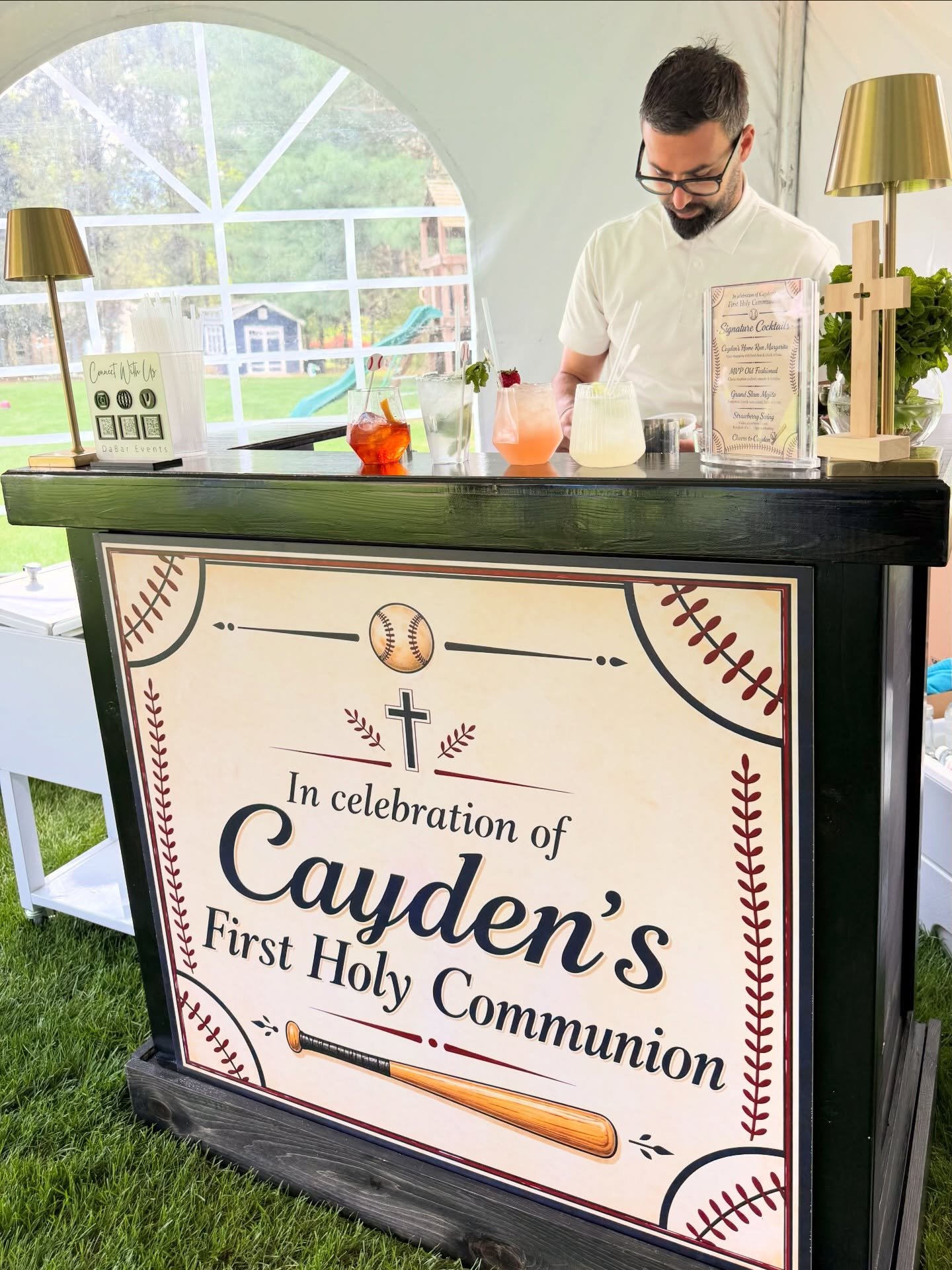 Celebrating a very special day ⚾️✨

From custom cocktails to a full bar setup, we loved being part of this beautiful First Communion celebration.

Every detail matters &mdash; from the drinks to the experience behind the bar.

Cheers to unforgettable