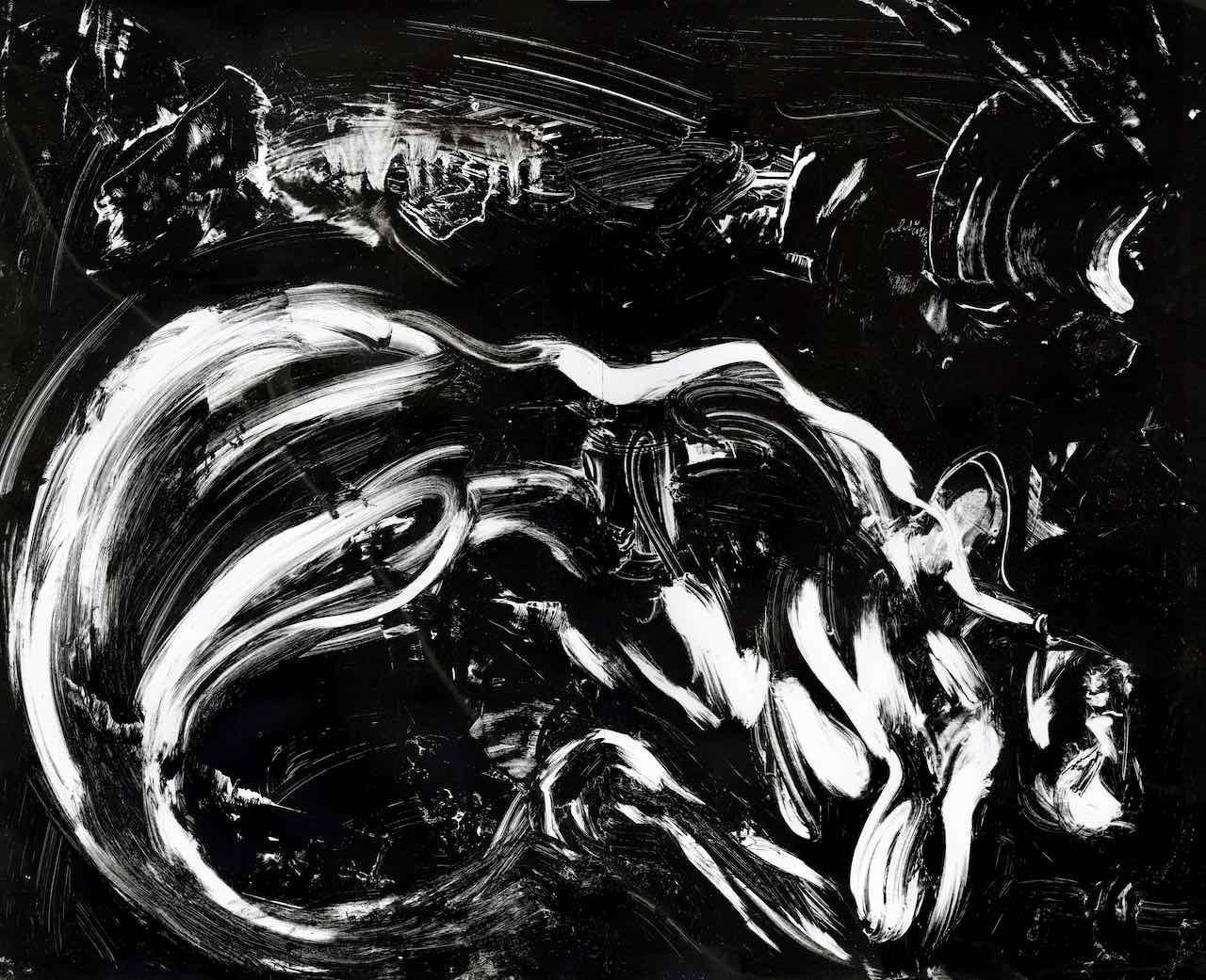 Untitled 2/3  Screenprint  140 x 100 cm  2025