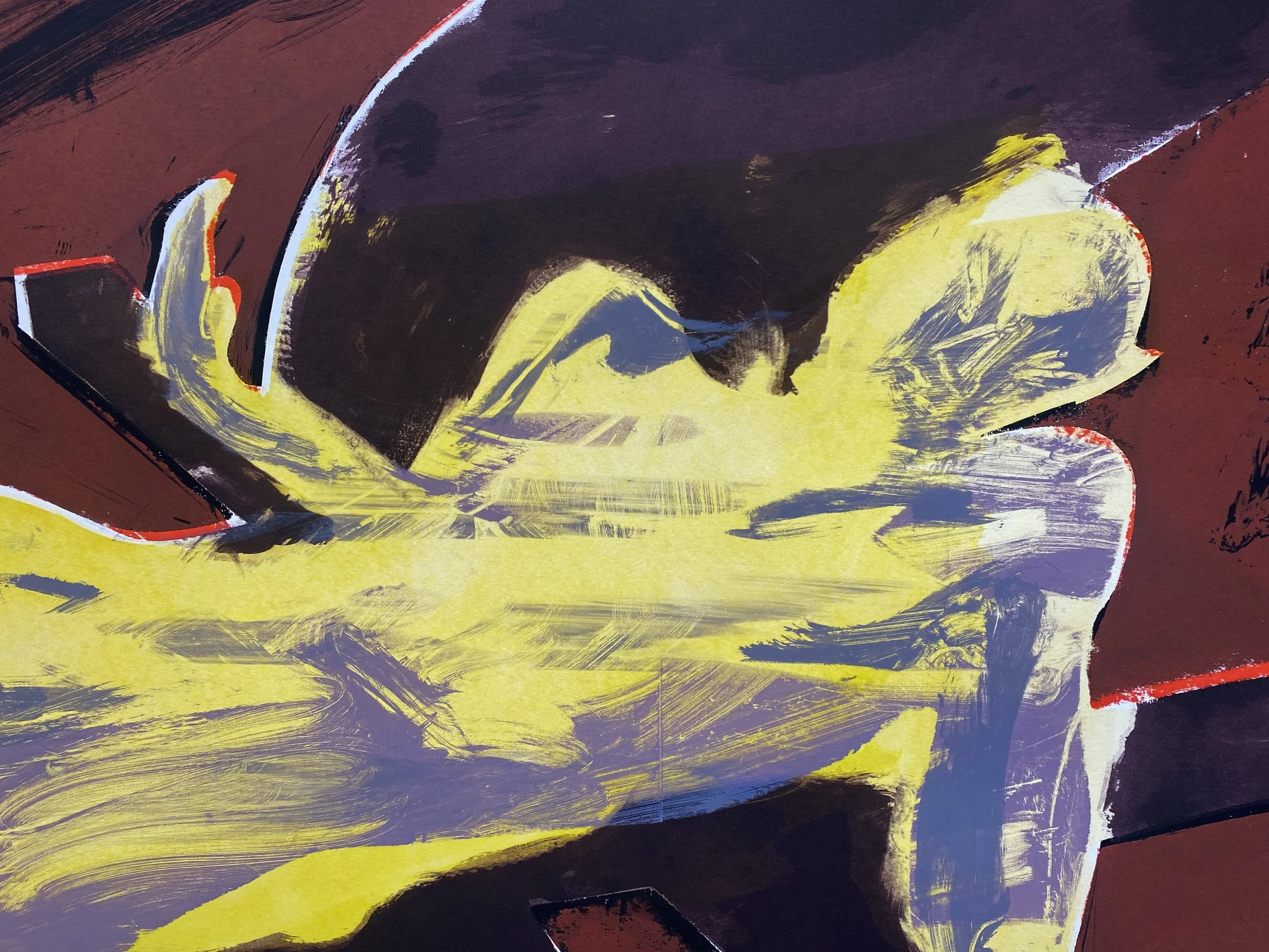 Close up of 'Crucifixion of merman'  