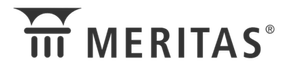 Meritas logo with stylized icon and company name