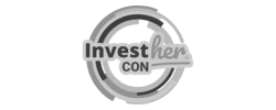 Logo of InvestHere.com, featuring a globe and digital elements.