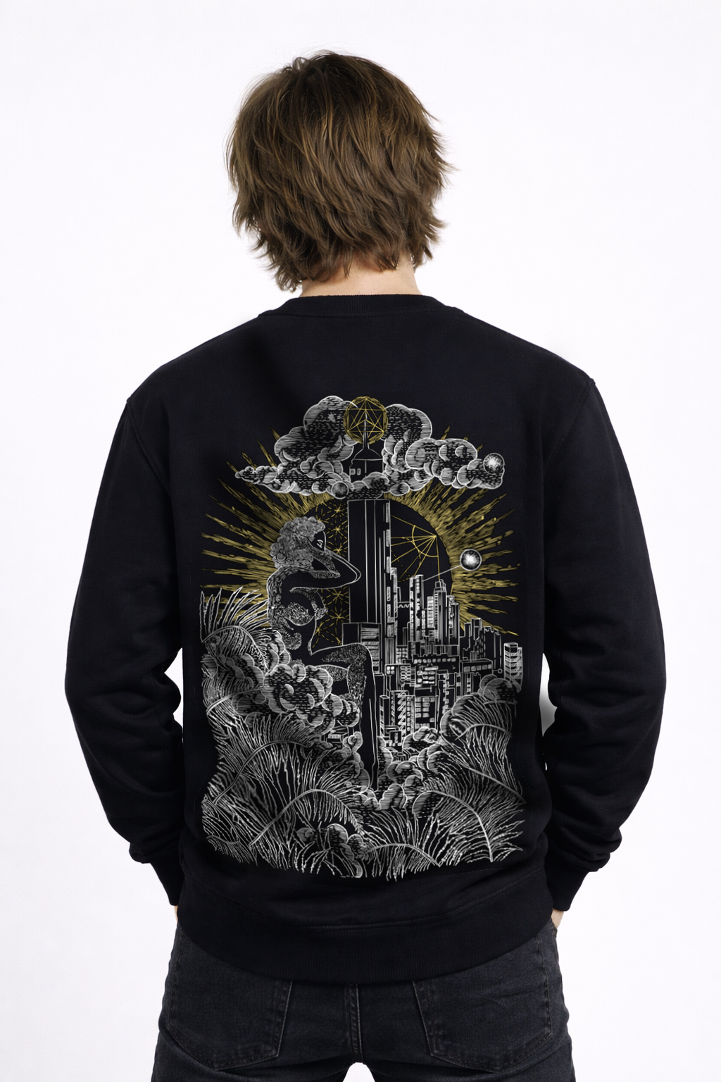Sweatshirt "Lost Between Two Worlds"