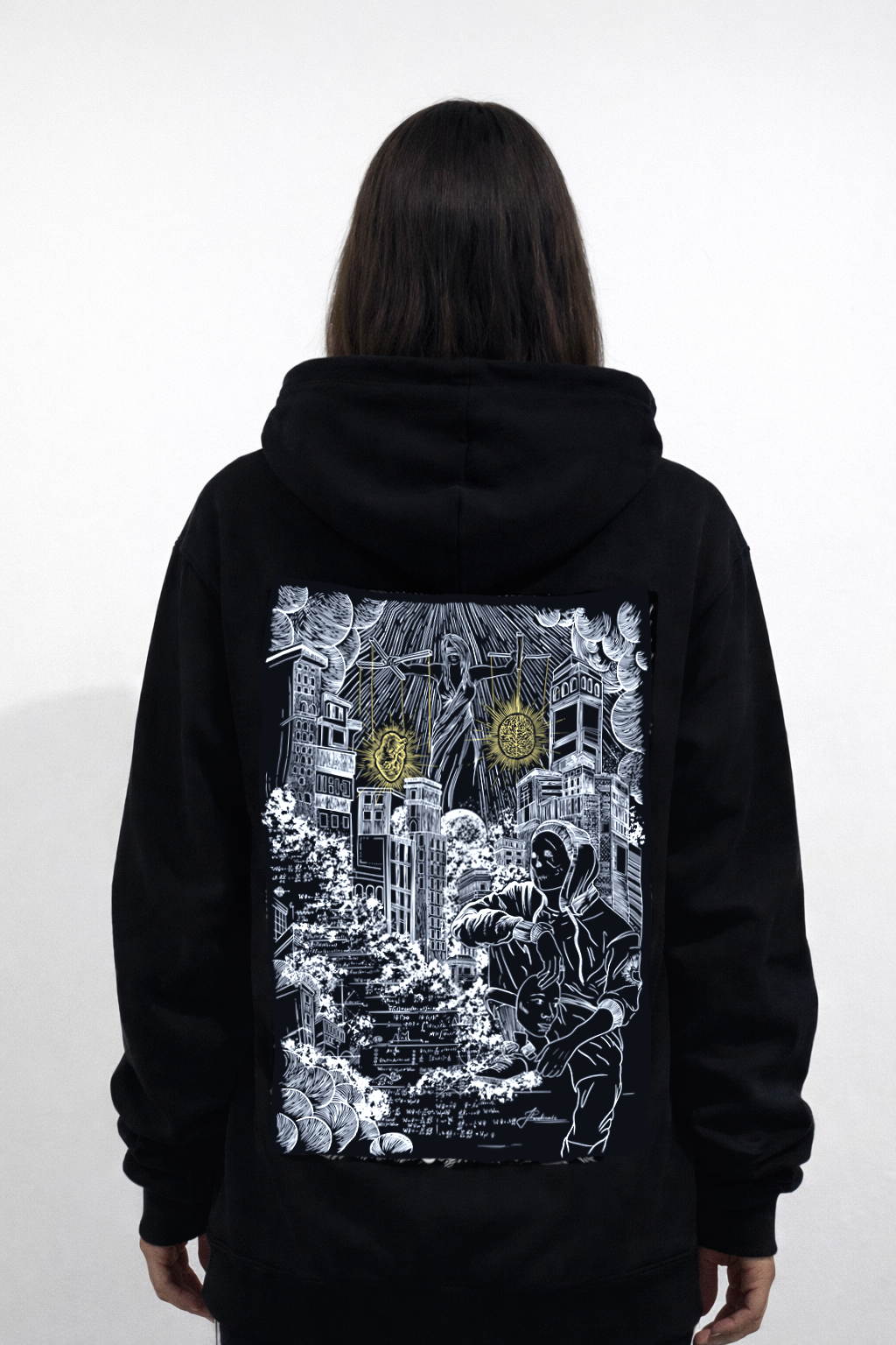 Hoodie "The Moon"
