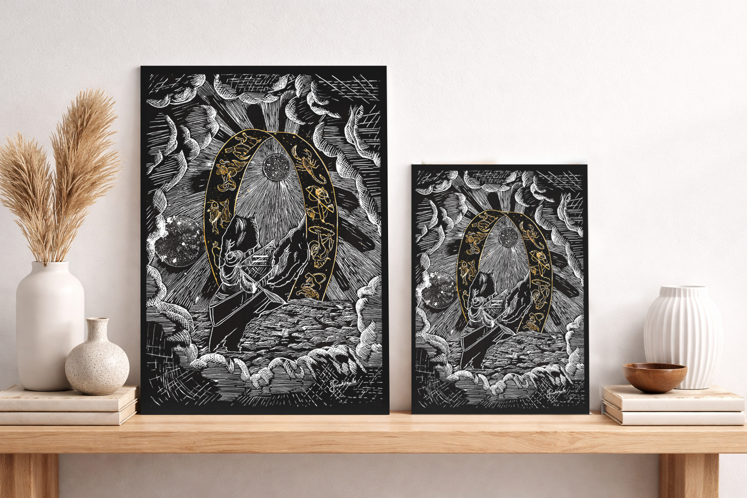 "Astral journey" poster