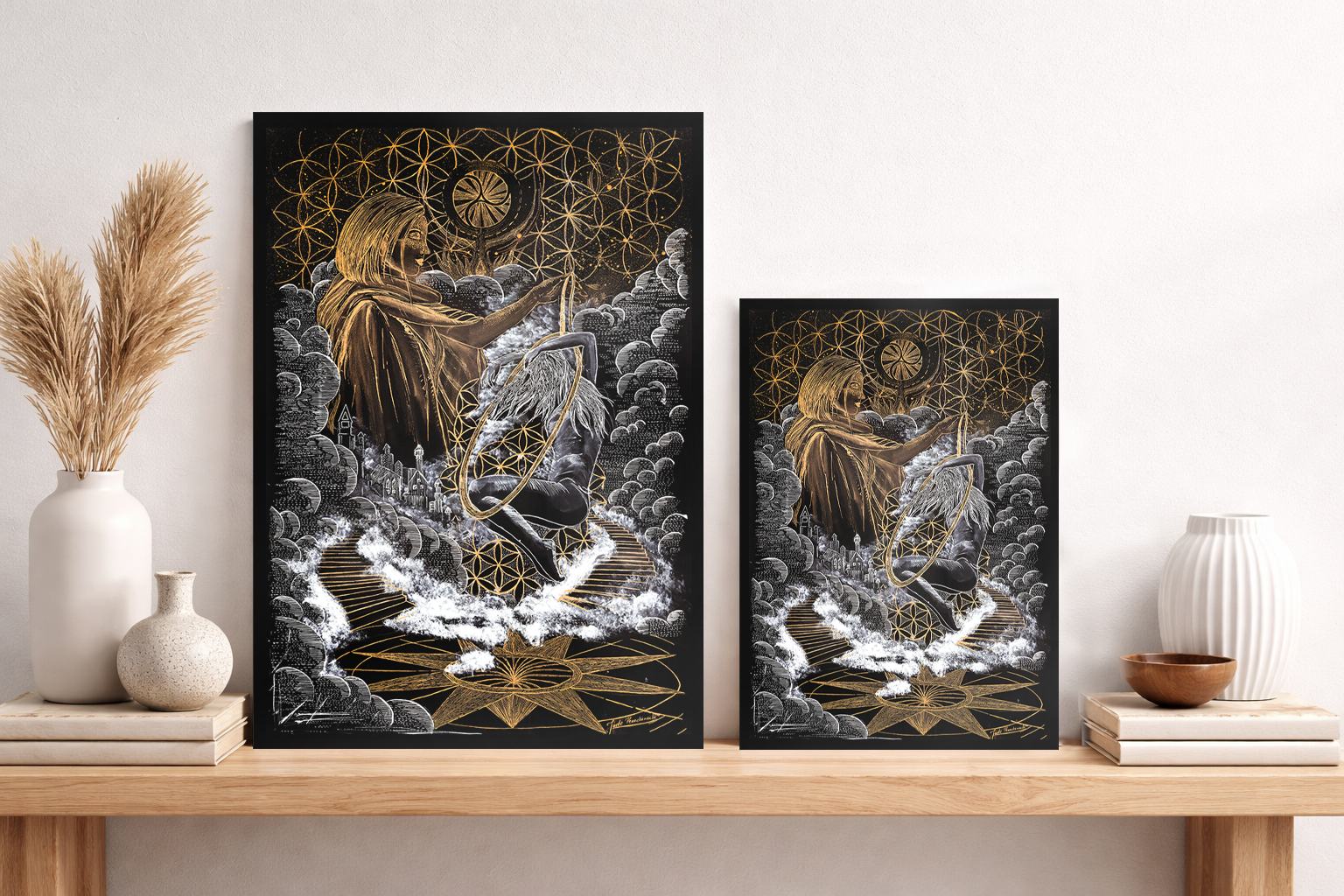 "Life's pendulum" poster