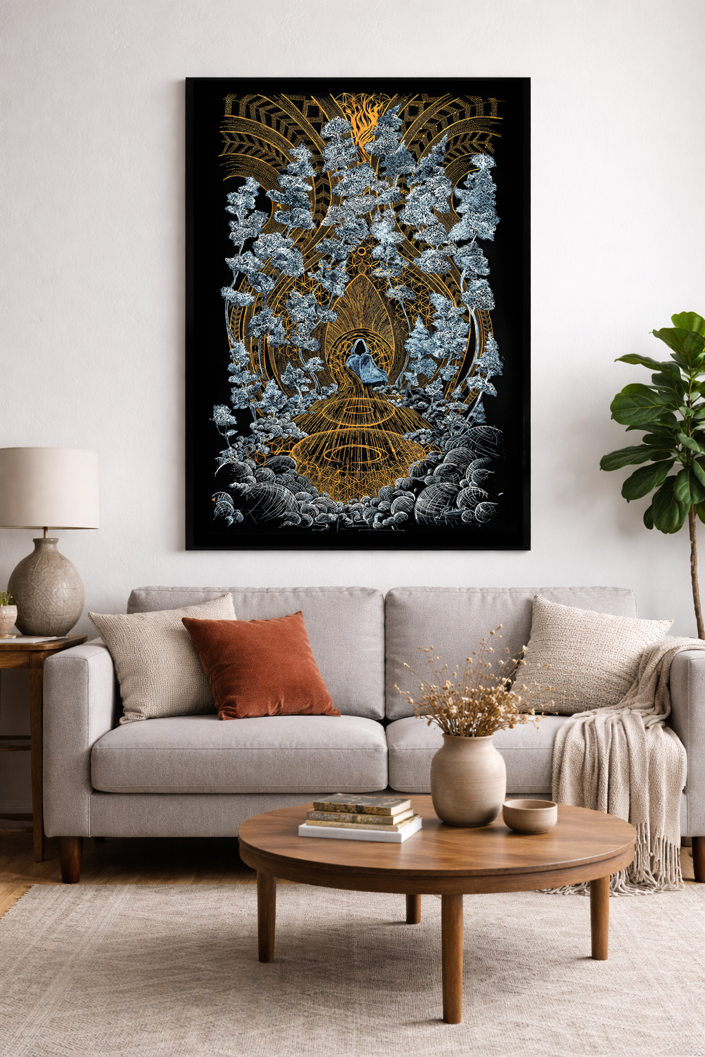 Canva "Sacred forest"