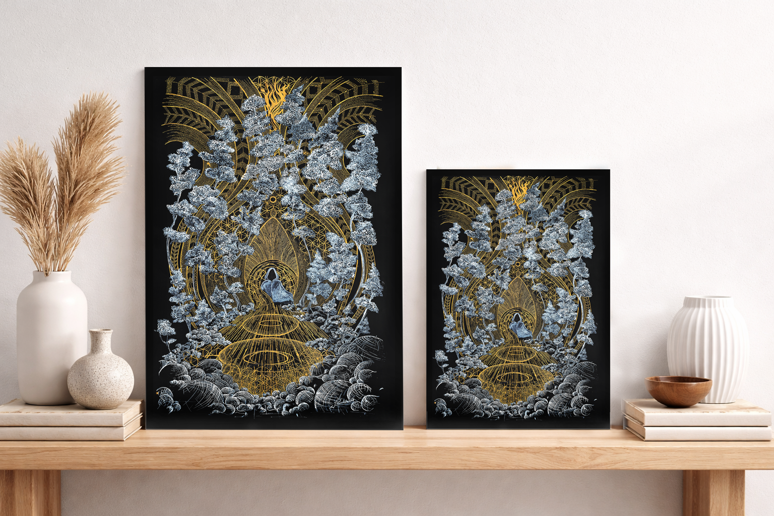 "Sacred Forest" poster