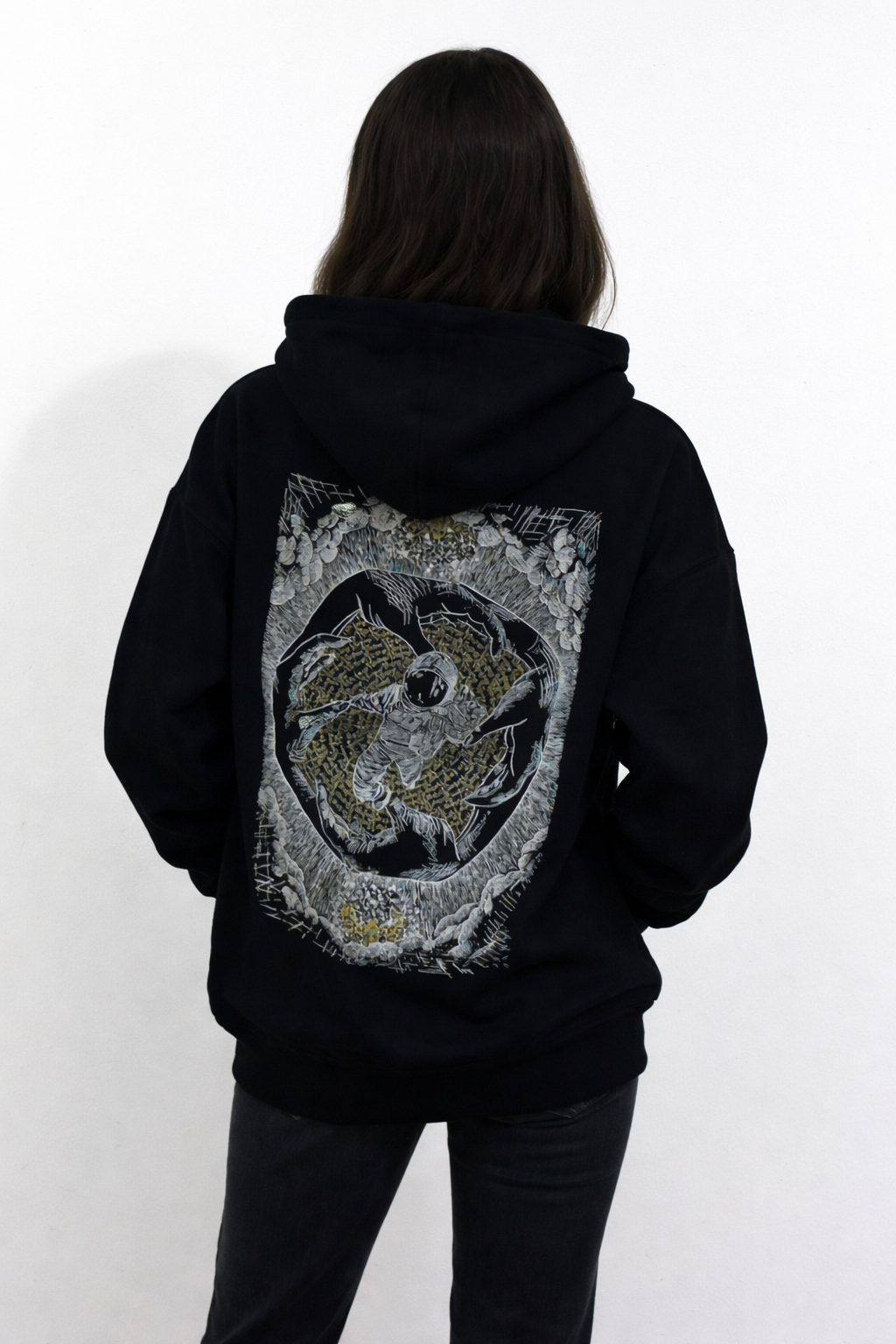 Hoodie "Space of Illusion" (heavyweight)